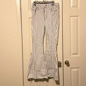 Striped Judy Blue Flares